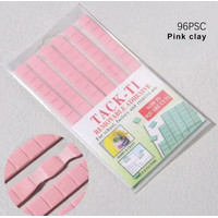Изображение  Пластилин-клей для фиксации типс, накладных ногтей Розовый