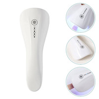 Изображение  Мини UV/LED лампа LSQ3 на аккумуляторе и с USB шнуром для сушки гель лака (гелевых типс, верхних форм), 5 Вт. Белый