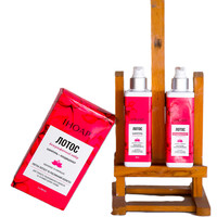 Зображення  Набір шампунь і кондиціонер для тонкого волосся Inoar Kit duo Resistance Flor de Lotus, 2х250 мл