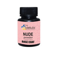 Зображення  База для гель-лаку Nails Molekula Base Rubber Nude Powder пудрова, 30 мл, Об'єм (мл, г): 30, Колір: Powder