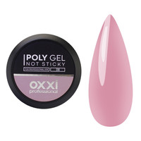 Зображення  Гель для нігтів Oxxi Professional Poly Gel Not Sticky №08, 30 мл, Об'єм (мл, г): 30, Колір: 08