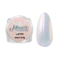 Зображення  Преміальна пудра для дизайну нігтів Miracle Powder LUXTON №04, 0.3 г, Об'єм (мл, г): 0.3, Колір: 04