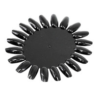 Зображення  Палітра-ромашка YRE мигдаль чорний, 1х20 шт