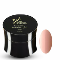 Изображение  Моделирующий крем-гель Victoria Avdeeva Creamy builder gel №09, 15 мл, Объем (мл, г): 15, Цвет: 09