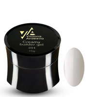 Зображення  Моделюючий крем-гель Victoria Avdeeva Creamy builder gel №01 прозорий, 15 мл, Об'єм (мл, г): 15, Колір: 01