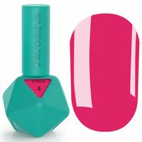 Изображение  Гель-лак витражный Victoria Avdeeva Vitrage 4 ярко-розовый, 12 мл, Объем (мл, г): 12, Цвет: 04