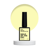 Зображення  Гель-лак Nails of the Day Let's Special Yellow Butter пастельний жовтий, 10 мл, Об'єм (мл, г): 10, Колір: Yellow Butter