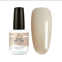 Изображение  Топ без липкого слоя Atica Top Coat Non-Cleansing Beige, 15 мл