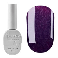 Зображення  Гель-лак Saga Wine Cat №09 (насичений фіолетовий), 10 мл, Об'єм (мл, г): 10, Колір: 09