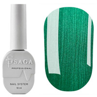 Зображення  Гель-лак Saga Wine Cat №10 (смарагдовий), 10 мл, Об'єм (мл, г): 10, Колір: 10