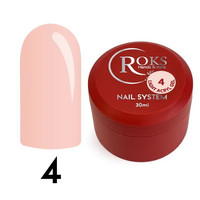Изображение  Жидкий акрил-гель Roks Light Acryl Gel №4, 30 мл, Объем (мл, г): 30, Цвет: 04