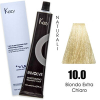 Зображення  Крем-фарба для волосся Kezy Involve Color 10.0 Extra Light Blond (екстра світлий блонд), 100 мл, Об'єм (мл, г): 100, Колір: 10.0