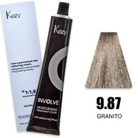 Зображення  Крем-фарба для волосся Kezy Involve Color 9.87 Granite (граніт), 100 мл, Об'єм (мл, г): 100, Колір: 9.87