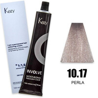 Зображення  Крем-фарба для волосся Kezy Involve Color 10.17 Pearl (перлина), 100 мл, Об'єм (мл, г): 100, Колір: 10.17