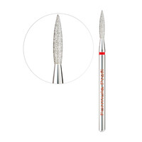 Зображення  Фреза алмазна Formula Profi 104.243.514.023XL полум'я гостре червоне 2.3/11 мм