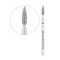 Зображення  Фреза алмазна Formula Profi 104.243.534.023 полум'я гостре зелене 2.3/8 мм