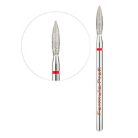 Зображення  Фреза алмазна Formula Profi 104.243.514.025XL полум'я гостре червоне 2.5/10 мм