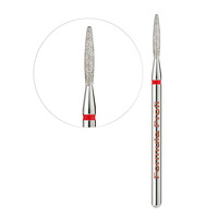 Зображення  Фреза алмазна Formula Profi 104.244.514.018 полум'я тупе червоне 1.8/10 мм