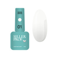 Изображение  База камуфлирующая для гель-лака Siller Base&Grase №01, 8 мл, Объем (мл, г): 8, Цвет: 01