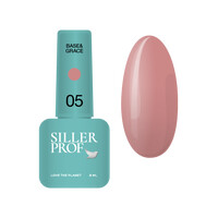 Изображение  База камуфлирующая для гель-лака Siller Base&Grase №05, 8 мл, Объем (мл, г): 8, Цвет: 05