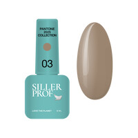 Зображення  Гель-лак для нігтів Siller Pantone №03, 8 мл, Об'єм (мл, г): 8, Колір: 03
