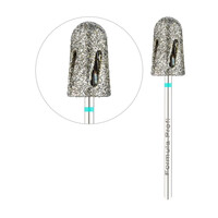 Зображення  Фреза алмазна Formula Profi PODO-06 конус закруглений зелена 10/15 мм