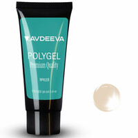 Зображення  Полігель Victoria Avdeeva Premium Quality 028 теплий молочно-бежевий, 30 мл, Об'єм (мл, г): 30, Колір: 028