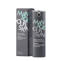 Зображення  Зволожуюча сироватка для обличчя з гіалуроновою кислотою для чоловіків Dr.Spiller Hyaluronic Power Serum,  30 мл