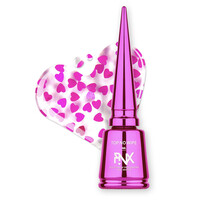 Зображення  Toп глянцевий з блискітками Pinx Top Lovecore прозорий, 8 мл