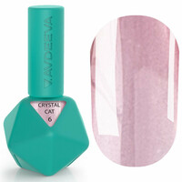 Зображення  Гель-лак Victoria Avdeeva Crystal Cat 6 ніжно-сиреневий з рожевим сяйвом, 12 мл, Об'єм (мл, г): 12, Колір: 06