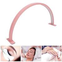 Зображення  Безтіньова LED лампа-півмісяць HQ-55х (56 см) настільна на 60 Вт, для освітлення Рожевий