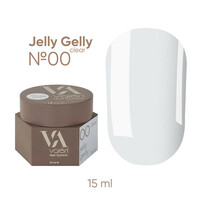 Зображення  Гель-желе для нігтів Valeri Jelly Gelly Clear №00 прозорий, 15 мл, Об'єм (мл, г): 15, Колір: 00