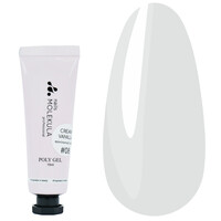 Зображення  Полігель для нігтів Nails Molekula Poly Gel №08 Cream Vanilla ванільний крем, 15 мл, Об'єм (мл, г): 15, Колір: 08