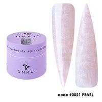 Зображення  Гель моделюючий DNKa Builder Gel №0021 Pearl, 15 мл, Об'єм (мл, г): 15, Колір: 0021