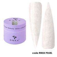 Зображення  Гель моделюючий DNKa Builder Gel №0023 Pearl, 15 мл, Об'єм (мл, г): 15, Колір: 0023