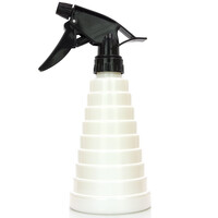 Зображення  Пульверизатор - розпилювач для перукаря Гофре Піраміда білий, 300 мл