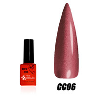 Зображення  Гель-лак для нігтів Nails Molekula Ceramic Cat`s Eye CC06, 6 мл, Об'єм (мл, г): 6, Колір: CC06
