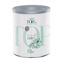 Изображение  Теплый воск для депиляции в банке ItalWax TOP Line Emerald изумруд, 800 мл
