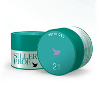 Зображення  Гель для нігтів Siller Zefir Gel №21, 15 мл, Об'єм (мл, г): 15, Колір: 21