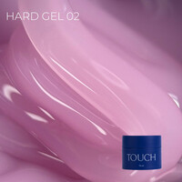 Зображення  Гель для нарощування Touch Hard Gel 02 пастельно-рожевий, 15 мл, Об'єм (мл, г): 15, Колір: 02