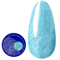 Изображение  Гель для 3D дизайна Touch Gypsum Gel blue, 5 мл, Объем (мл, г): 5, Цвет: Blue