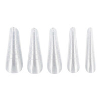 Изображение  Верхние формы для наращивания ногтей Touch Nails Forms Ballerina, 120 шт