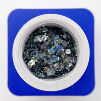 Изображение  Гель для ногтей с большими блестками для дизайна Touch Glow Gel №2, 5 мл, Объем (мл, г): 5, Цвет: 02