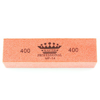 Зображення  Баф для нігтів Master Professional 400/400 - Пилка - бафік для манікюру 8.5 x 2.5 см