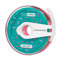 Изображение  Сменный файл-лента белый papmAm с клипсой 100 грит STALEKS PRO EXPERT ATC-100w