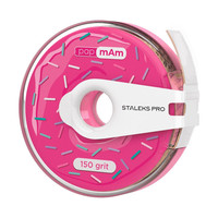 Изображение  Сменный файл-лента белый papmAm с клипсой 150 грит STALEKS PRO EXPERT ATC-150w