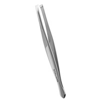 Изображение  Пинцет для бровей Staleks CLASSIC 10 TYPE 1 широкие прямые кромки TC-10/1