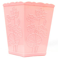 Зображення  Підставка стакан для пензликів, пилок і манікюрних інструментів RS 06 фіолетова