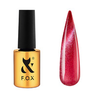Зображення  Гель-лак F.O.X Cat Eye Red, 7 мл, Об'єм (мл, г): 7, Колір: Red