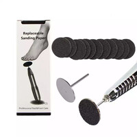 Изображение  Набор сменных файлов для педикюрного диска, 100шт./уп., 25мм. 150 грит